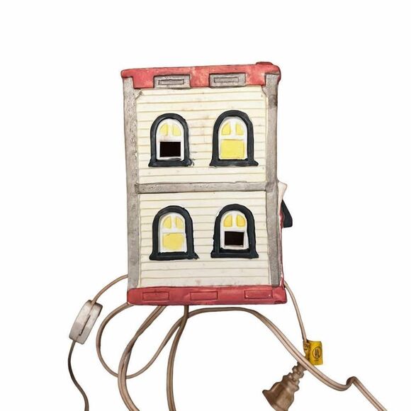 Vintage Memories Collection Lighted Porcelain Antiques Shop, 1990s Venture Chris - Picture 6 of 8